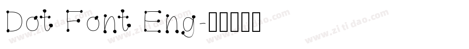 Dot Font Eng字体转换